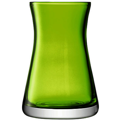 LSA International Flower Colour Vase, H20cm, Lime